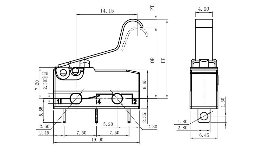 endstop microswitch