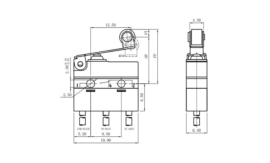 roller micro switch